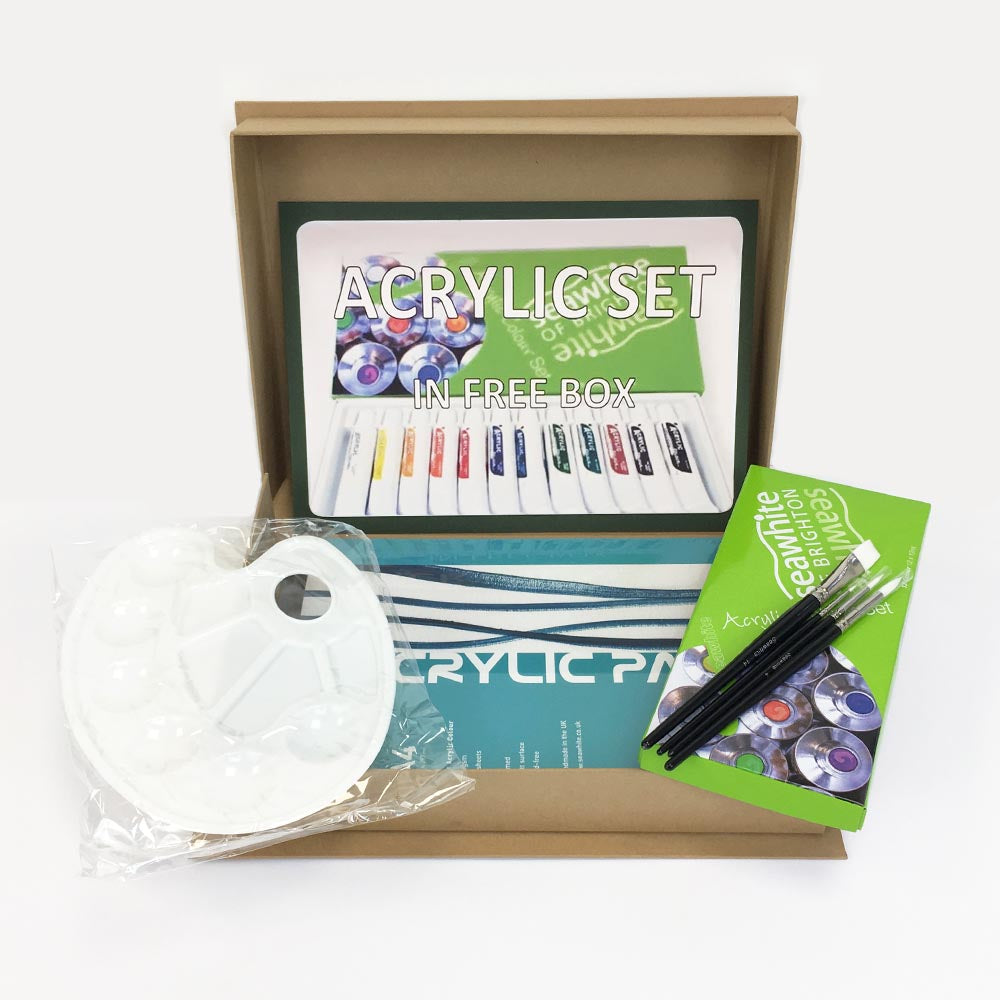 Seawhite Acrylic Paint Art Gift Box - A5