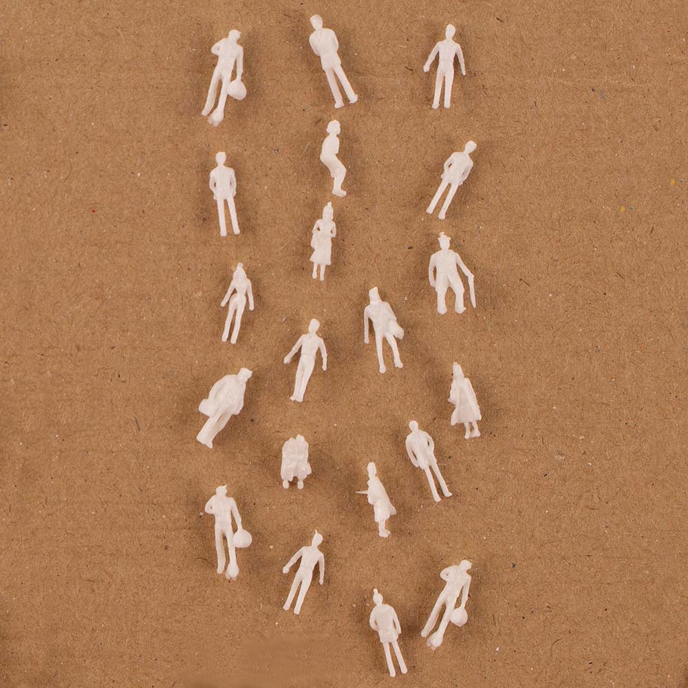 Scale Model Figures, Pack of 100