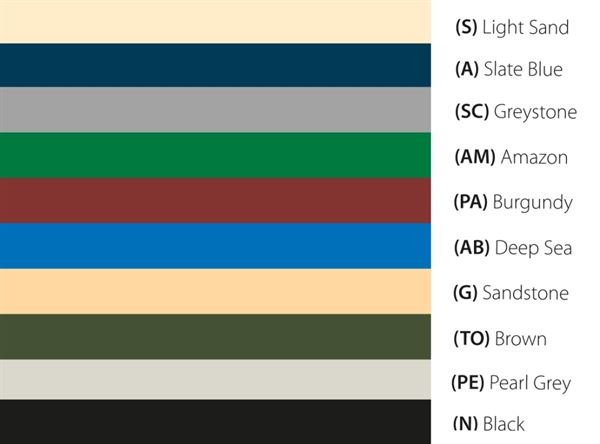 Mineral Card, Mixed Colours