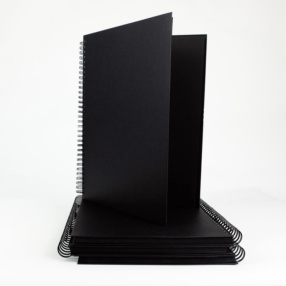 "A"-Size Black Card Book