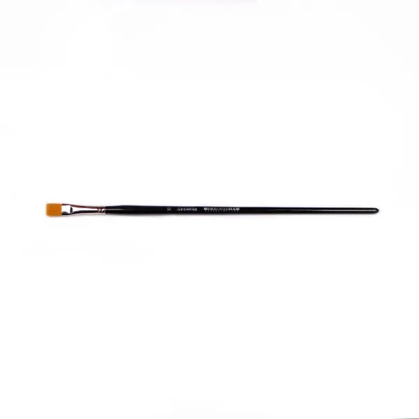 Golden Synthetic Brush, Flat