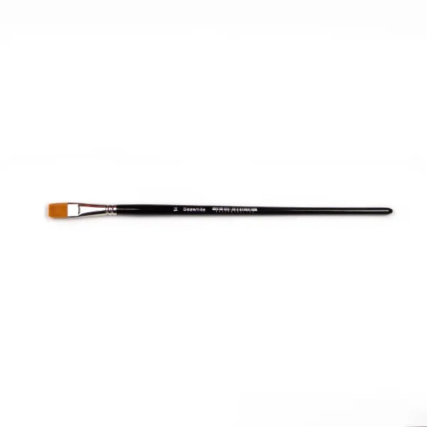 Golden Synthetic Brush, Flat