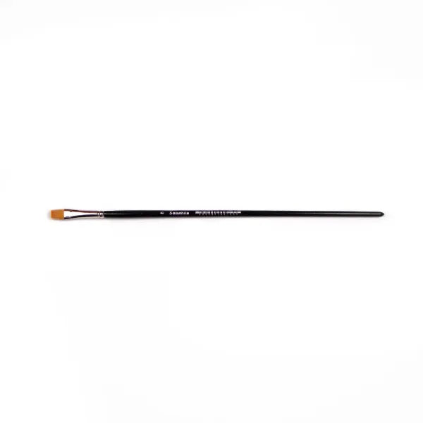 Golden Synthetic Brush, Flat
