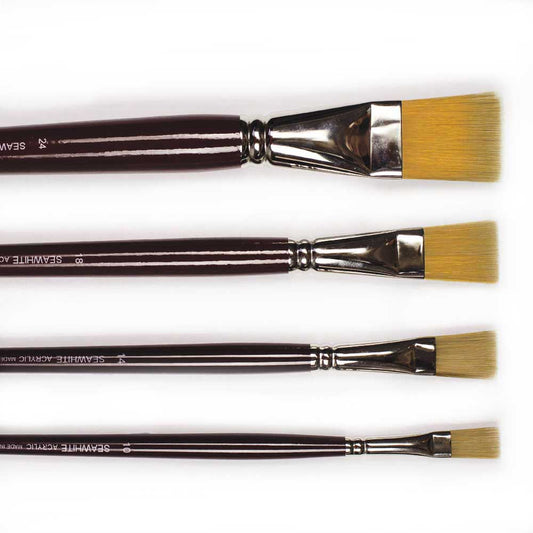 Acrylic Brush, Flat