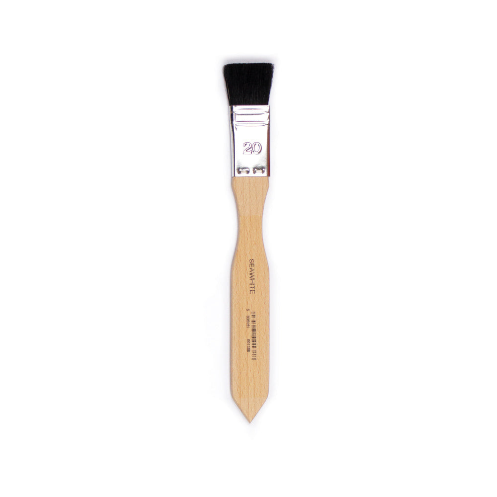 Ox Hair Wash Brush, Flat
