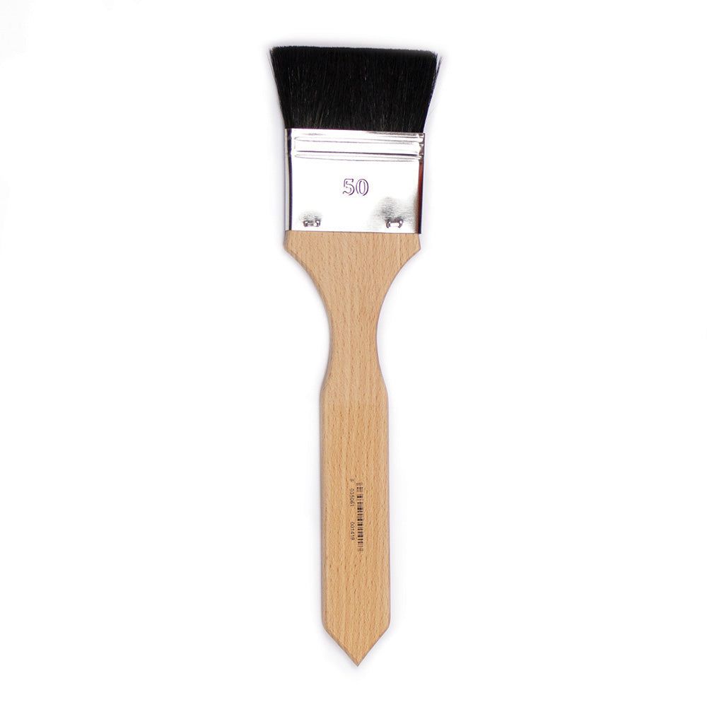 Ox Hair Wash Brush, Flat