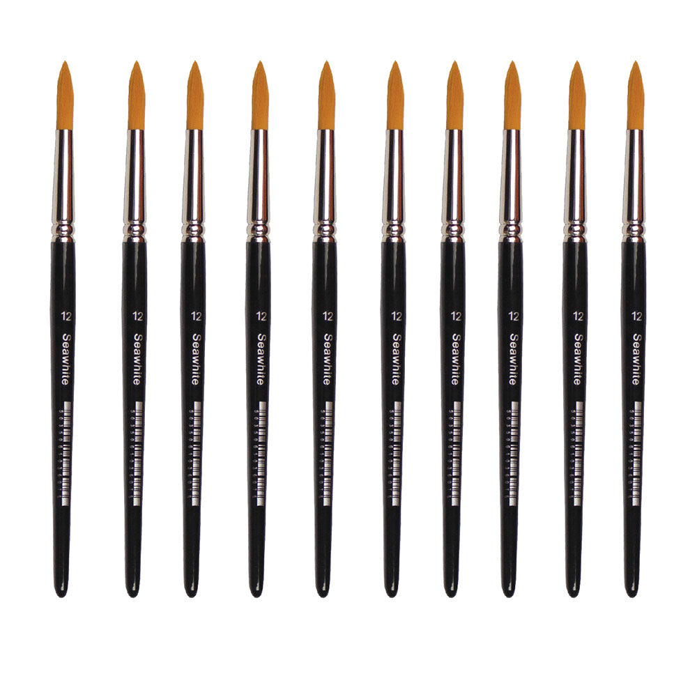 Golden Synthetic Brush, Pointed