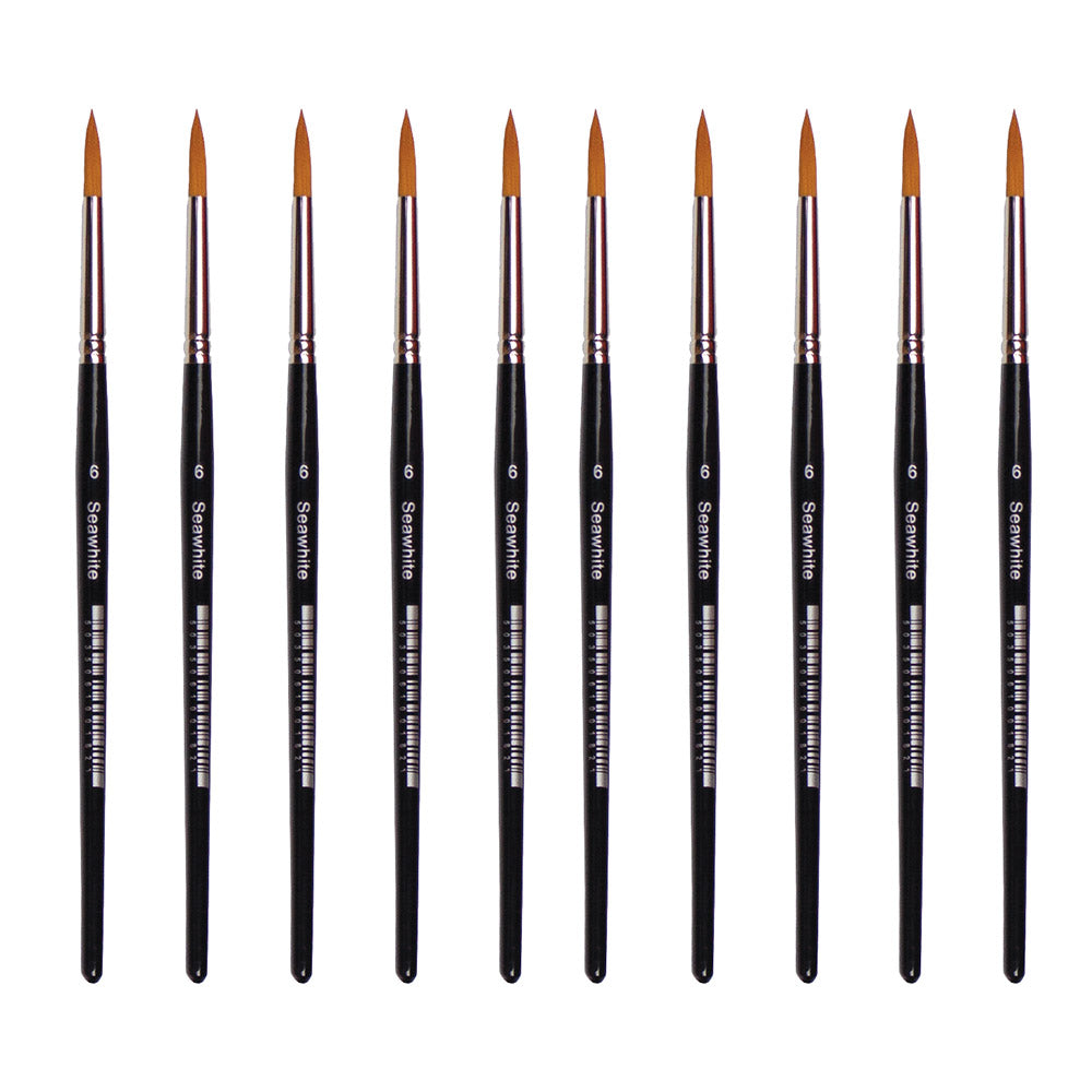 Golden Synthetic Brush, Pointed