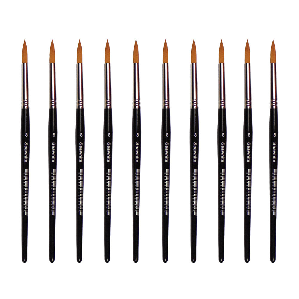 Golden Synthetic Brush, Pointed