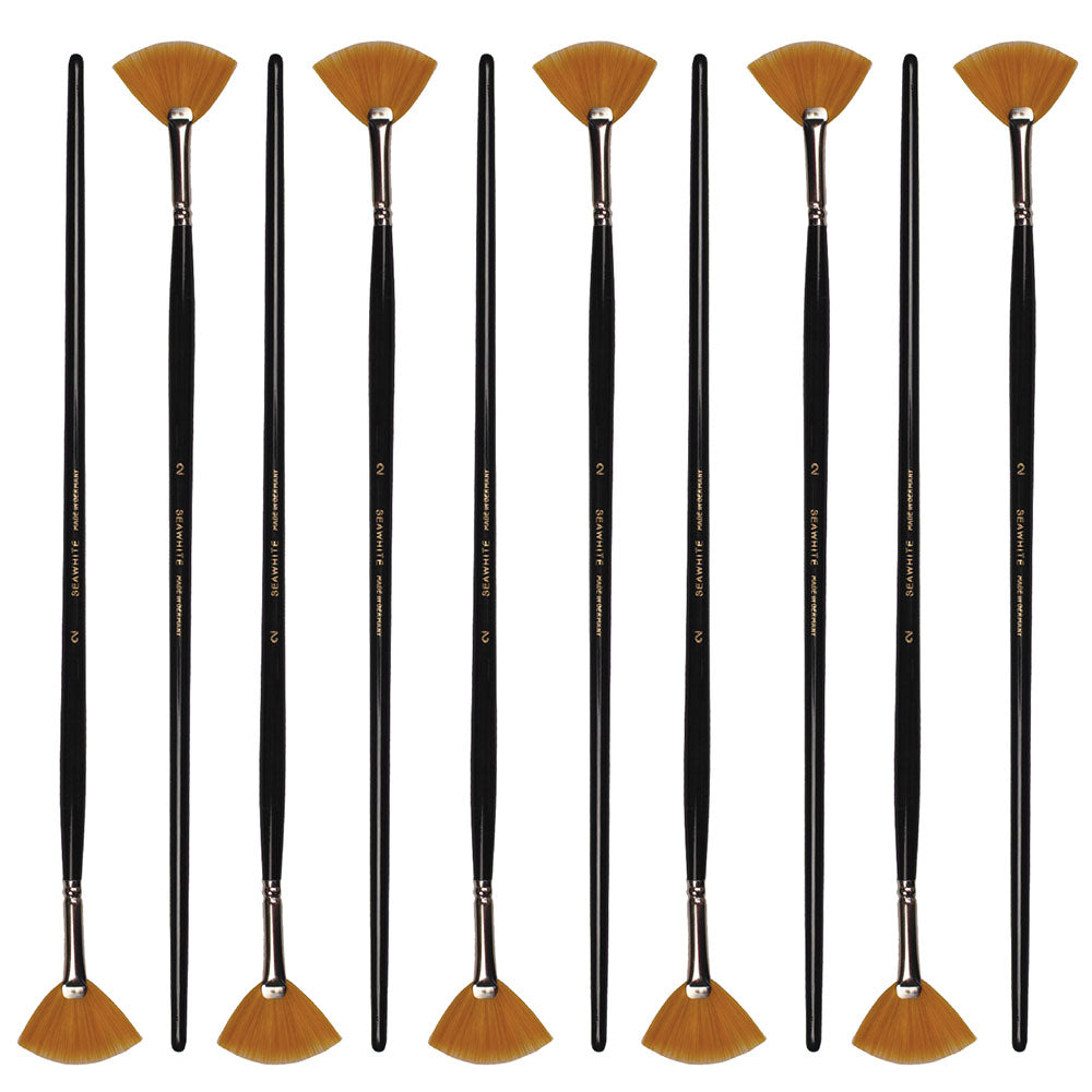 Golden Synthetic Brush, Fan