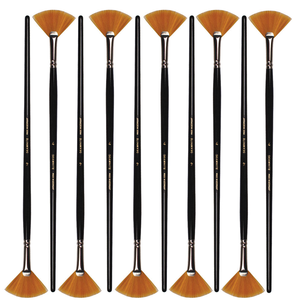 Golden Synthetic Brush, Fan