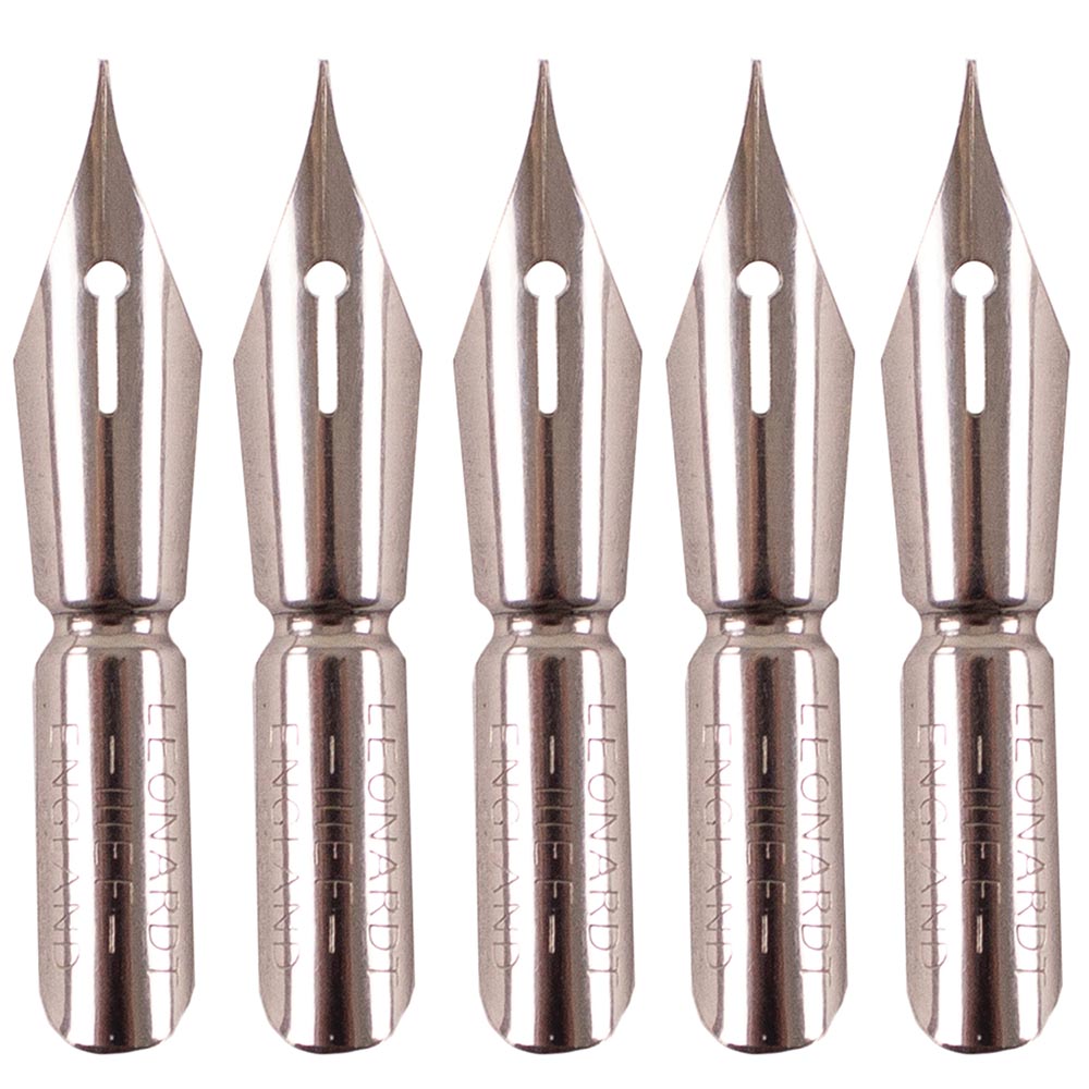 Drawing Nibs, Copperplate, Pack of 5
