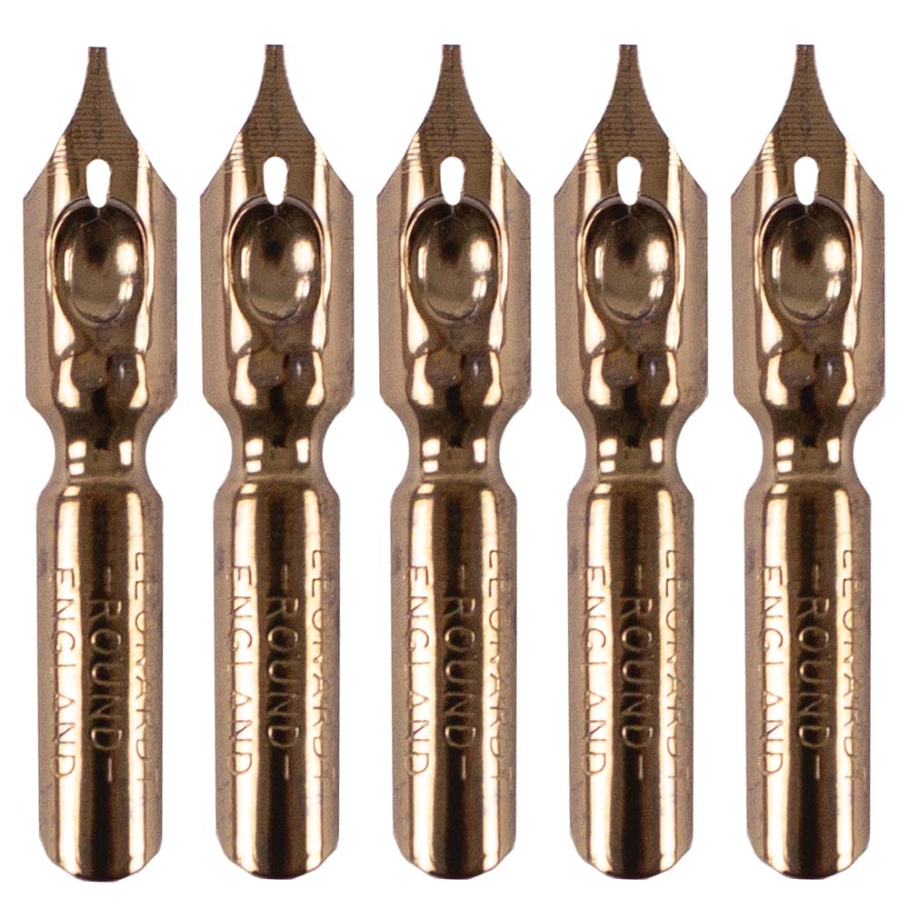 Drawing Nibs, Roundhand, Pack of 5