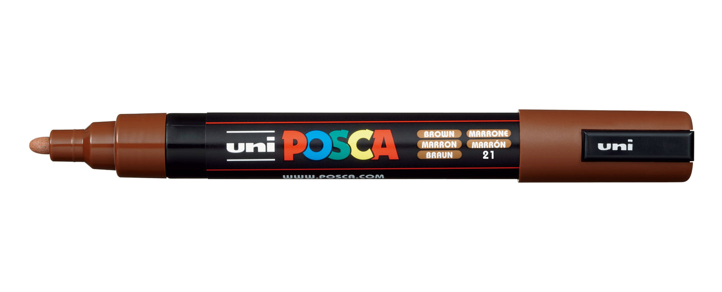 Uni Posca Paint Marker Medium, 1.8 - 2.5mm Bullet Tip - PC-5M
