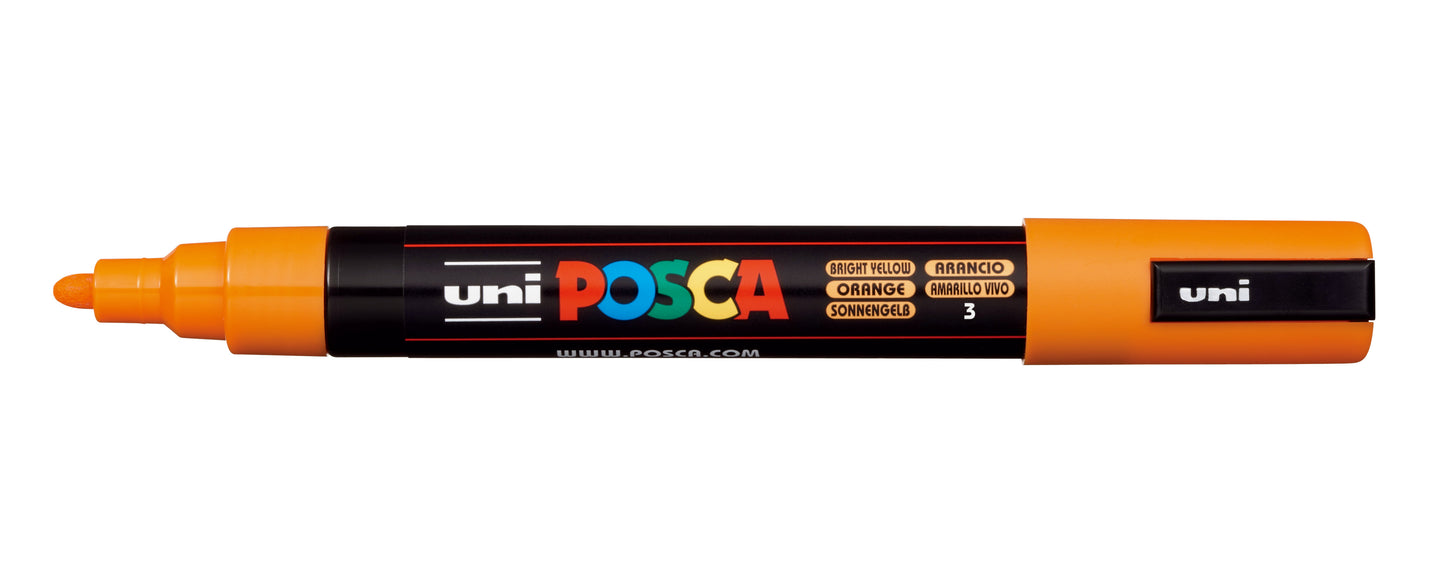 Uni Posca Paint Marker Medium, 1.8 - 2.5mm Bullet Tip - PC-5M