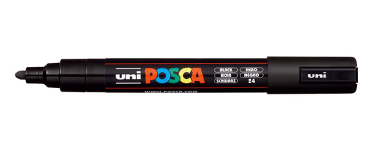 Uni Posca Paint Marker Medium, 1.8 - 2.5mm Bullet Tip - PC-5M