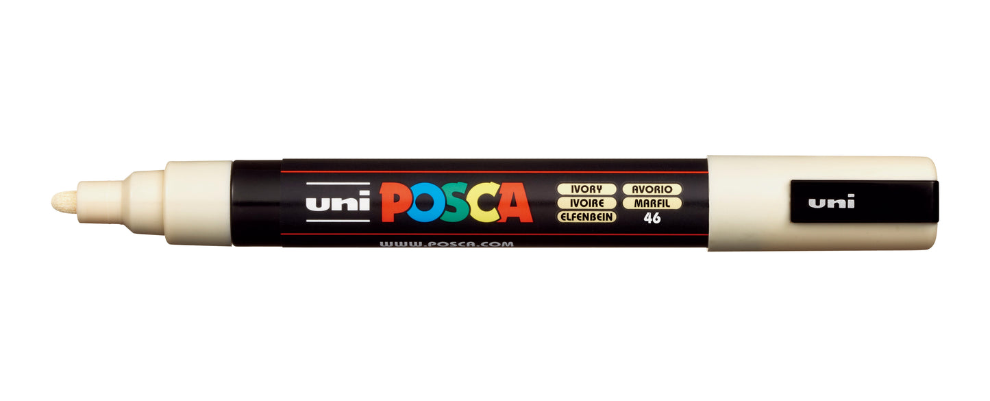 Uni Posca Paint Marker Medium, 1.8 - 2.5mm Bullet Tip - PC-5M