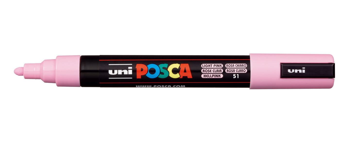 Uni Posca Paint Marker Medium, 1.8 - 2.5mm Bullet Tip - PC-5M