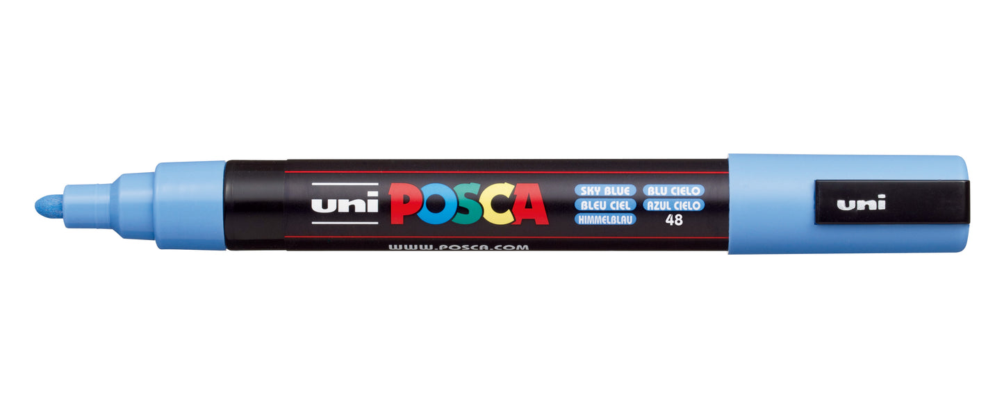 Uni Posca Paint Marker Medium, 1.8 - 2.5mm Bullet Tip - PC-5M