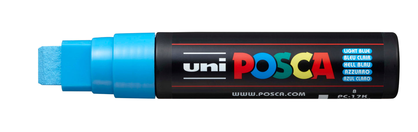 Uni Posca Paint Marker Extra Broad, 15 - 17mm Chisel Tip - PC-17K