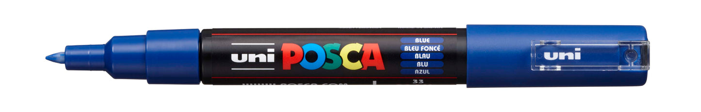 Uni Posca Paint Marker Extra Fine, 0.7 Bullet Tip - PC-1M