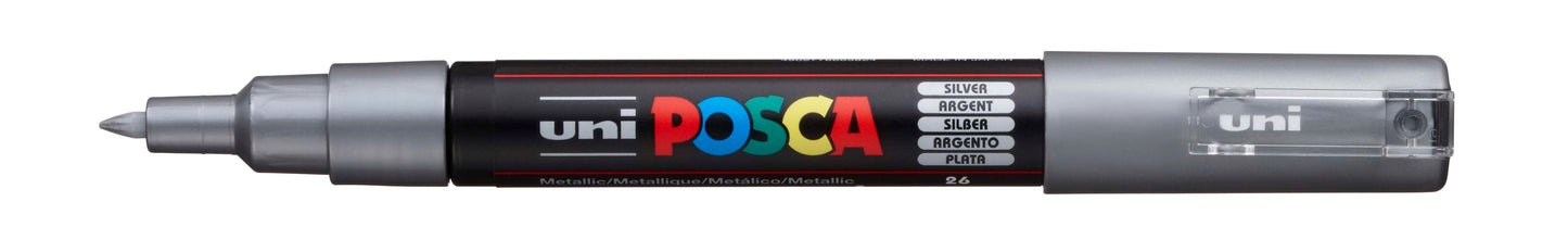 Uni Posca Paint Marker Extra Fine, 0.7 Bullet Tip - PC-1M