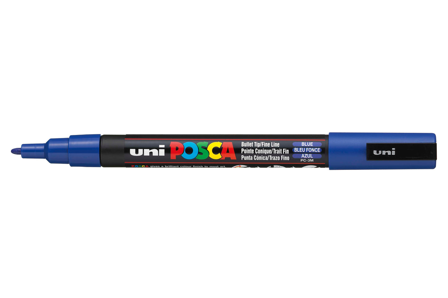 Uni Posca Paint Marker Fine, 0.9 - 1.3mm Bullet Tip - PC-3M