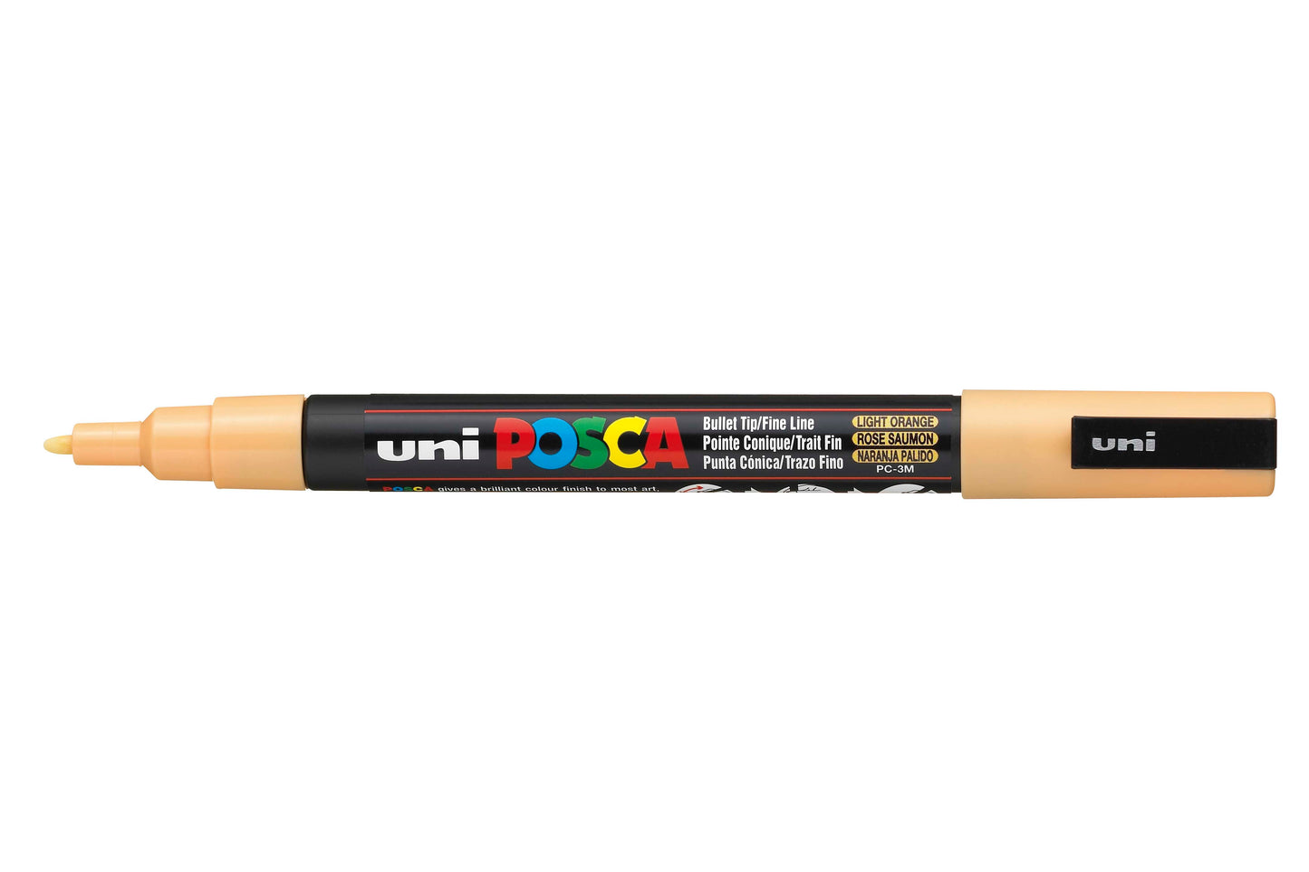 Uni Posca Paint Marker Fine, 0.9 - 1.3mm Bullet Tip - PC-3M