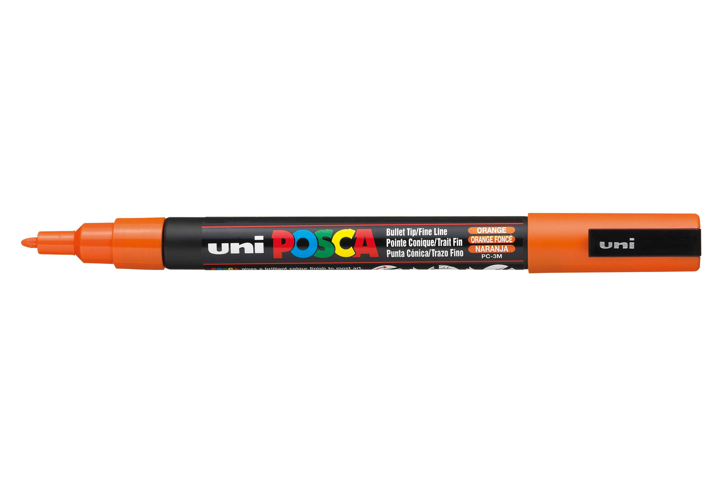 Uni Posca Paint Marker Fine, 0.9 - 1.3mm Bullet Tip - PC-3M