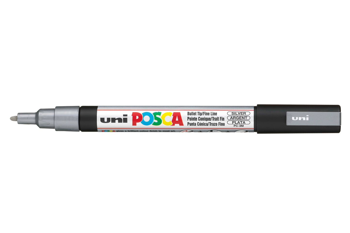 Uni Posca Paint Marker Fine, 0.9 - 1.3mm Bullet Tip - PC-3M