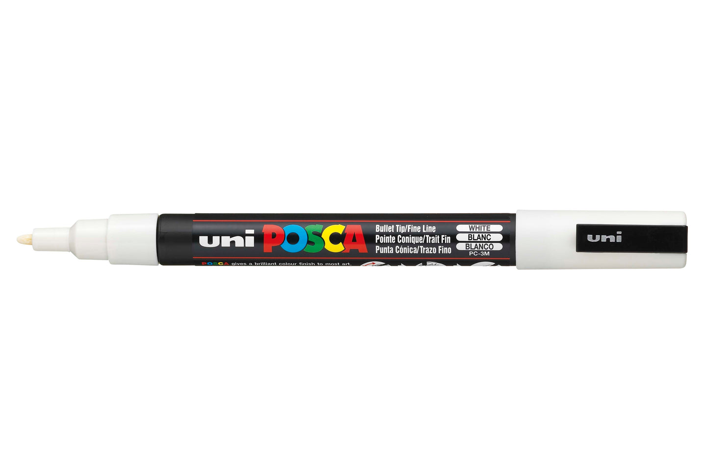 Uni Posca Paint Marker Fine, 0.9 - 1.3mm Bullet Tip - PC-3M