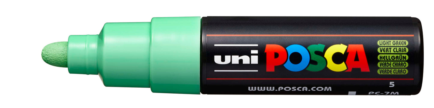 Uni Posca Paint Marker Large, 4.5 - 5.5mm Bullet Tip - PC-7M
