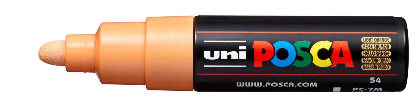 Uni Posca Paint Marker Large, 4.5 - 5.5mm Bullet Tip - PC-7M