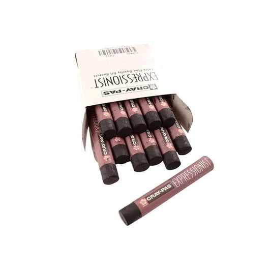 Craypas Expressionist Oil Pastels Jumbo - 12pk, black