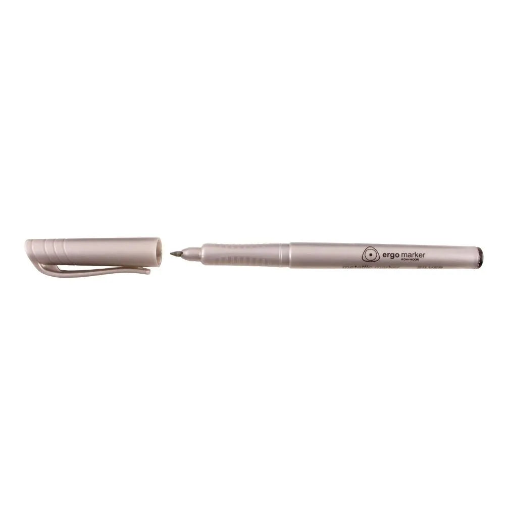 Metallic Permanent Markers, 2mm, Pack of 10