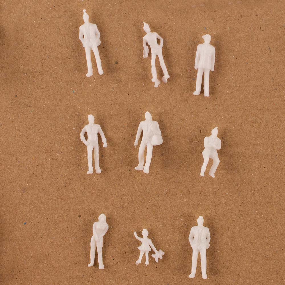 Scale Model Figures, Pack of 100
