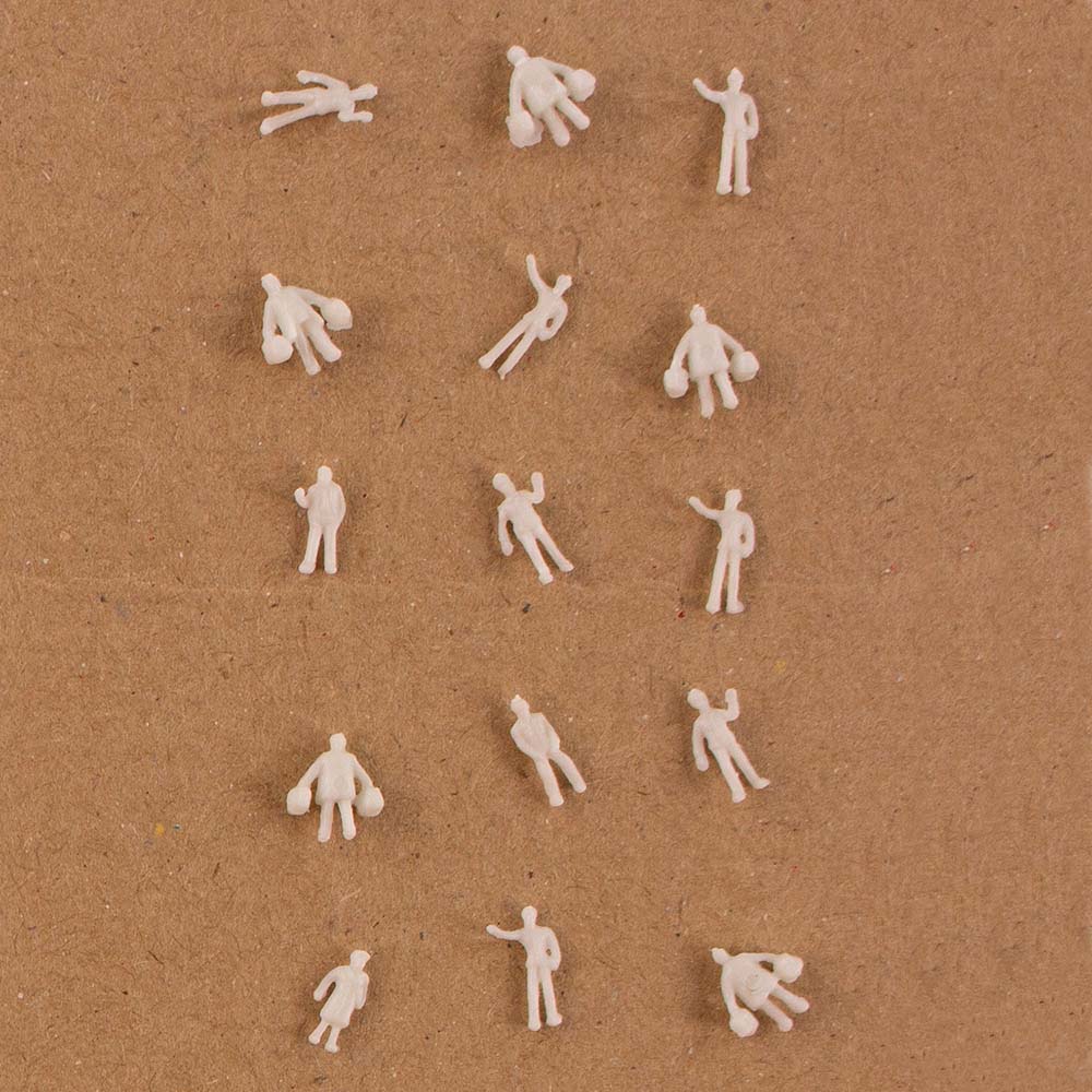Scale Model Figures, Pack of 100