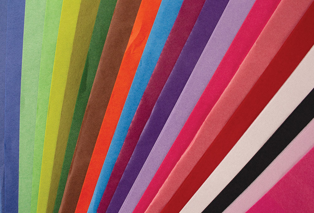 Tissue Paper, 20 colour mix