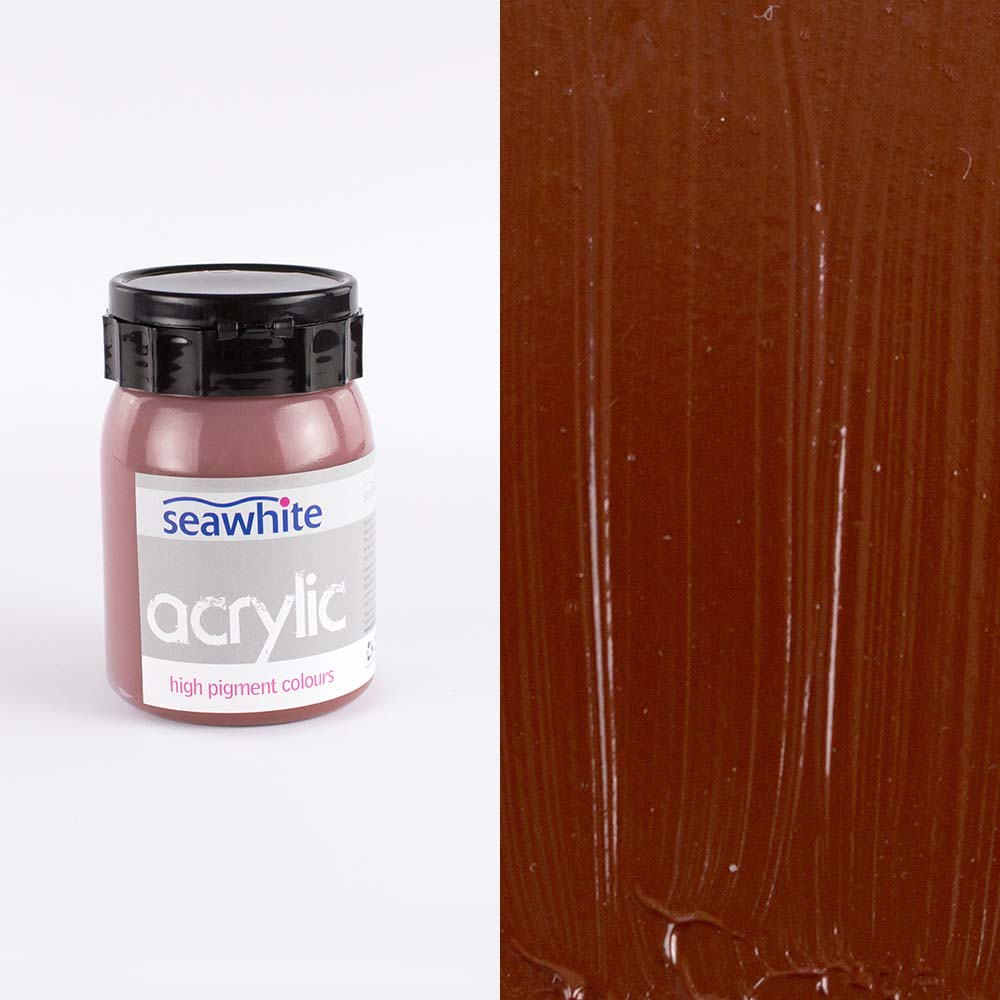 Seawhite Acrylic Colour, 500mL bottle