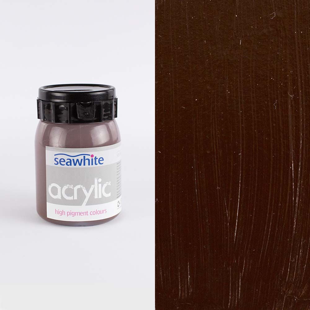 Seawhite Acrylic Colour, 500mL bottle