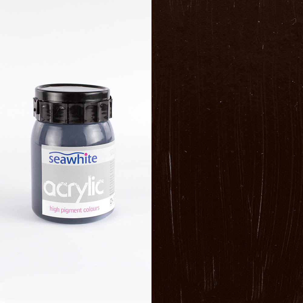 Seawhite Acrylic Colour, 500mL bottle