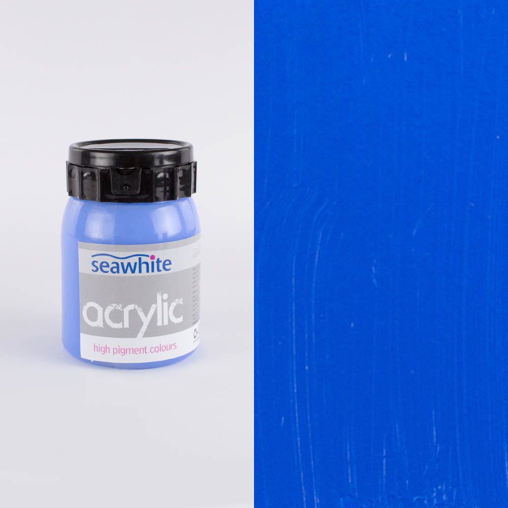 Seawhite Acrylic Colour, 500mL bottle