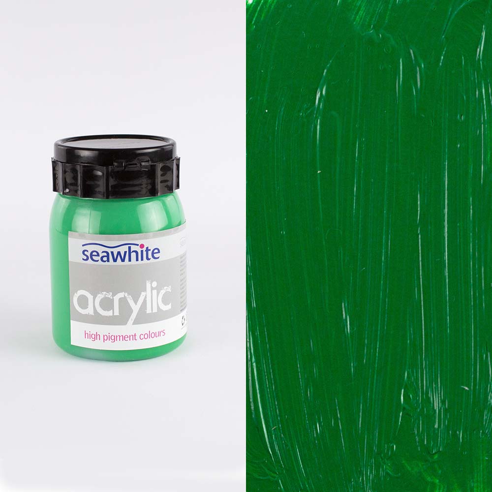 Seawhite Acrylic Colour, 500mL bottle