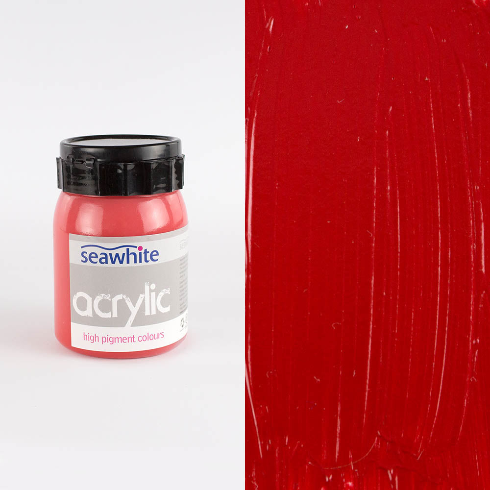 Seawhite Acrylic Colour, 500mL bottle