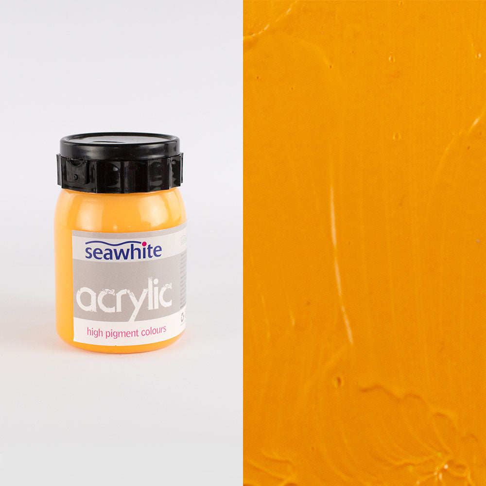 Seawhite Acrylic Colour, 500mL bottle