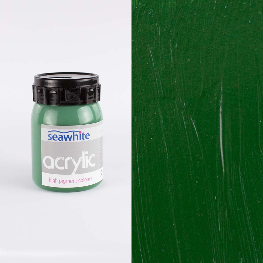Seawhite Acrylic Colour, 500mL bottle