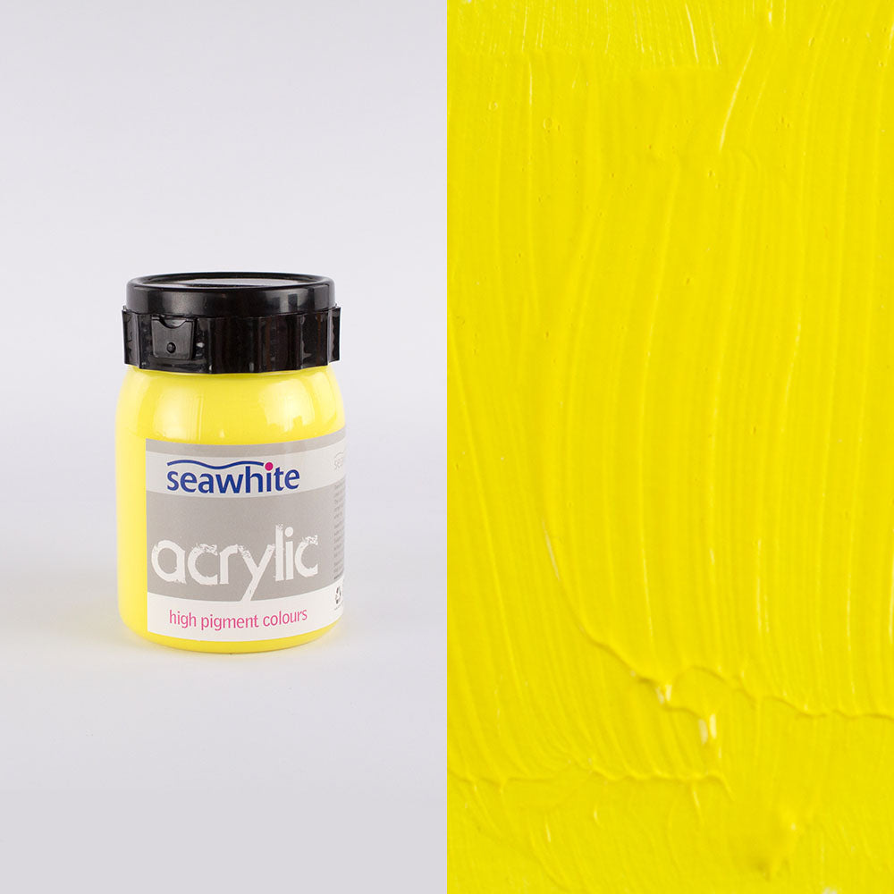Seawhite Acrylic Colour, 500mL bottle
