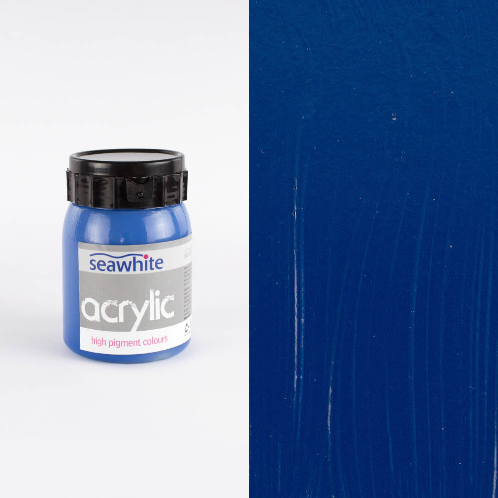 Seawhite Acrylic Colour, 500mL bottle