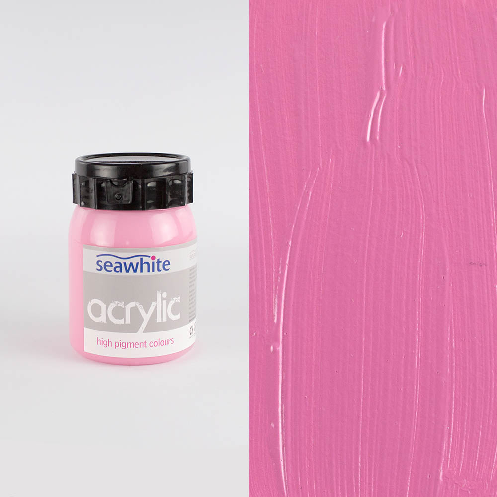 Seawhite Acrylic Colour, 500mL bottle