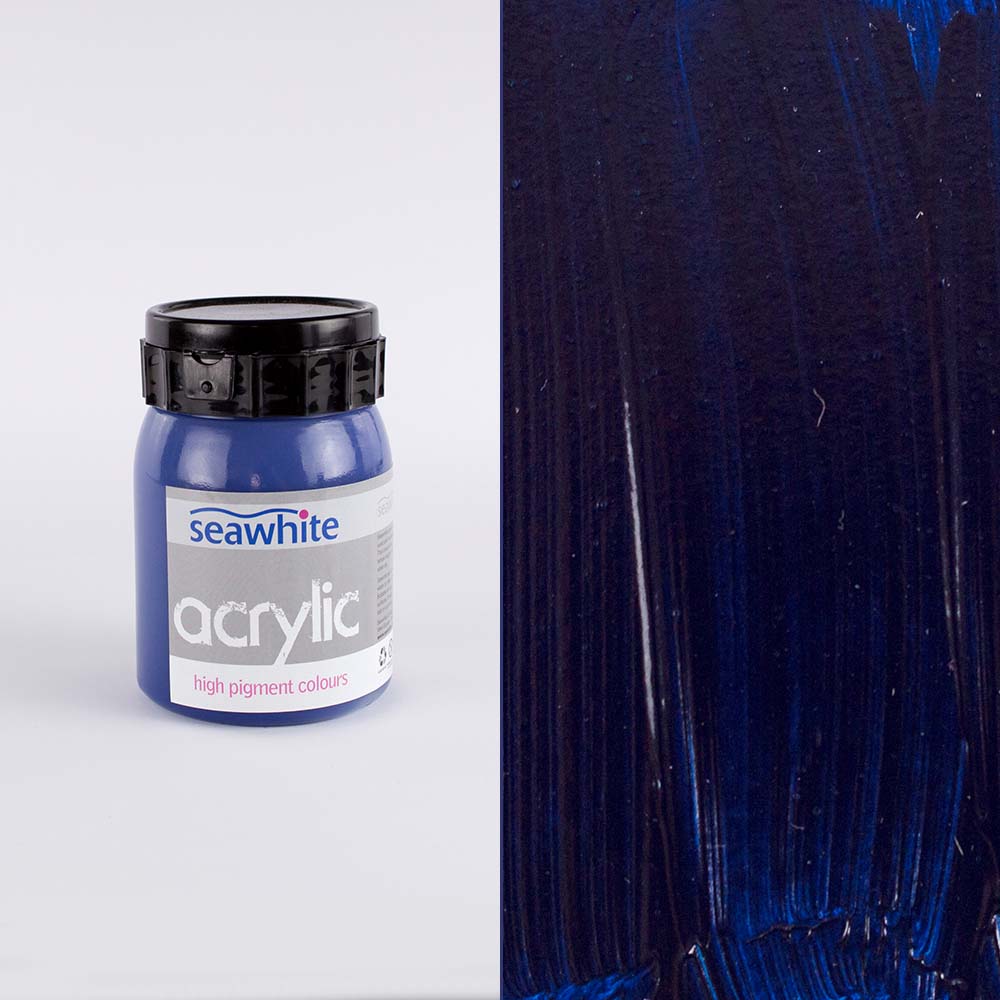 Seawhite Acrylic Colour, 500mL bottle